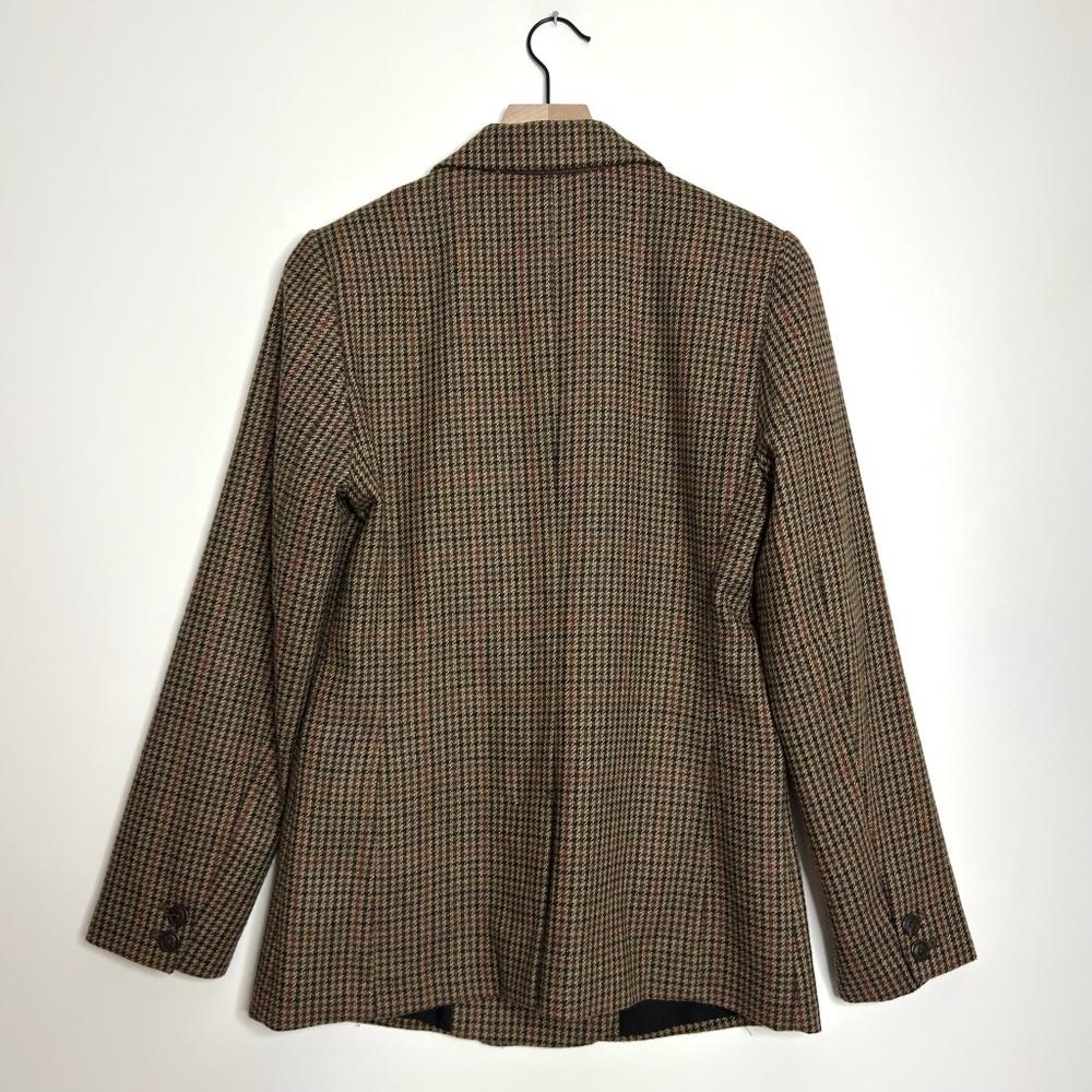 GAP Double Breasted Houndstooth Blazer - image 3